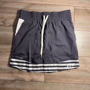 PING Women's Golf Skort‎ S Gray White SensorCool Athletic Skirt Bin B-17